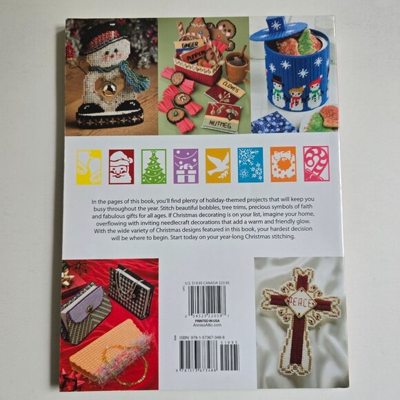 Christmas Traditions in Plastic Canvas by Judy Crow 2009 Paperback - Picture 5 of 5